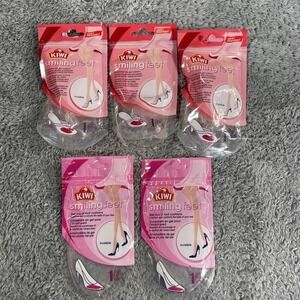5 Pairs KIWI Ball Foot Gel Cushions Women's Comfort High-Heel Shoes Smiling Feet